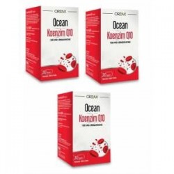 Ocean Koenzim  Q10 100 mg 30 Softjel Kapsül - 3 lü Avantaj Paket
