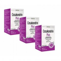 ORZAX Cosakondrin Plus Komplex Formül 60 Tablet - 3 lü Avantaj Paket