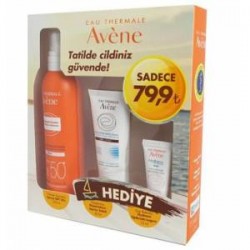 Avene Spray SPF 50 200 ml + Güneş Sonrası Bakım Losyonu 50 ml + Hydrance Optimale Legere 15 ml